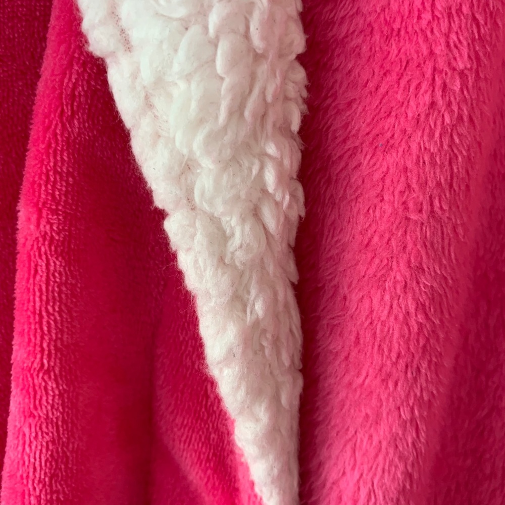 Cozy Owl Pyjama Robe Pink & White - Picture 5 of 5